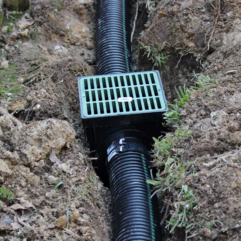 French Drain Installation by Texas Dreamscapes